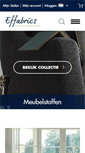 Mobile Screenshot of effabrics.nl